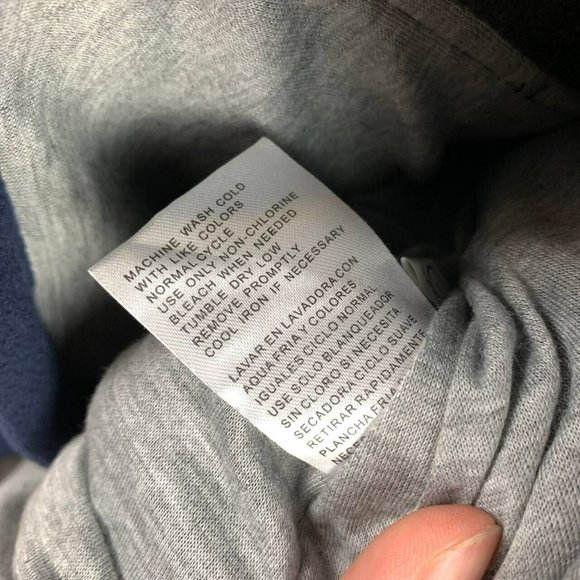 Seattle Seahawks NFL Large Dark Blue Full-Zip Sweatshirt New Adult Mens‎ - Picture 11 of 12